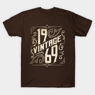 50th Birthday Gift - Vintage January 1969 Women Men T-Shirt